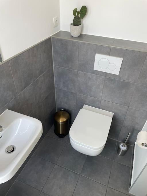 Penthouse-Wohnung Mit Flussblick Oldenbourg Extérieur photo
